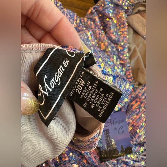 Plus Sequin Dress 💜 - Picture 7 of 9